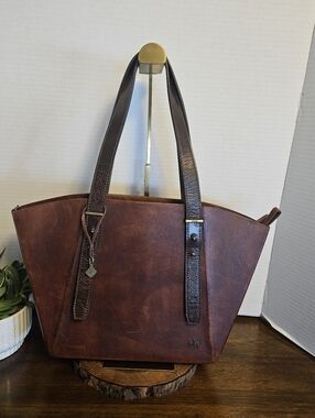 Vélez Brown Leather Shoulder Bag / Tote - Artisan Made Colombian Leather